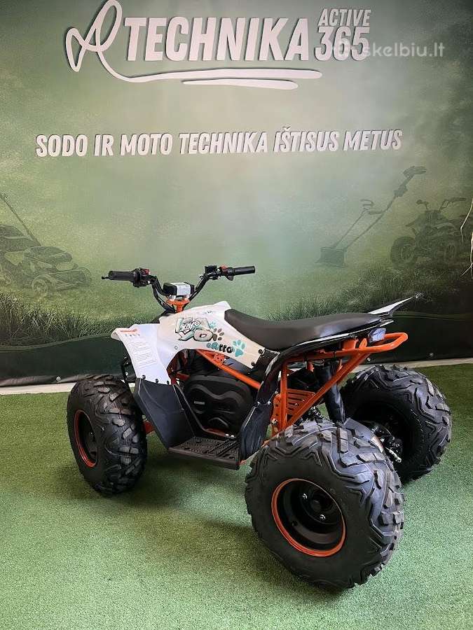 Vaikiškas Akumuliatorinis Keturratis Kayo - nuotraukos Nr. 11