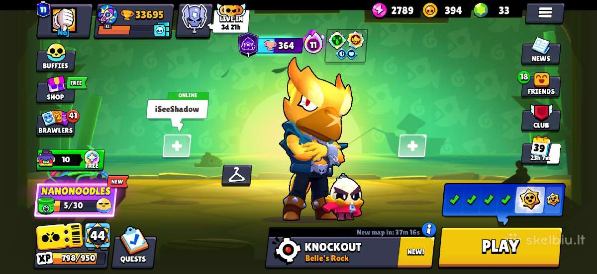 Brawl Stars paskyra