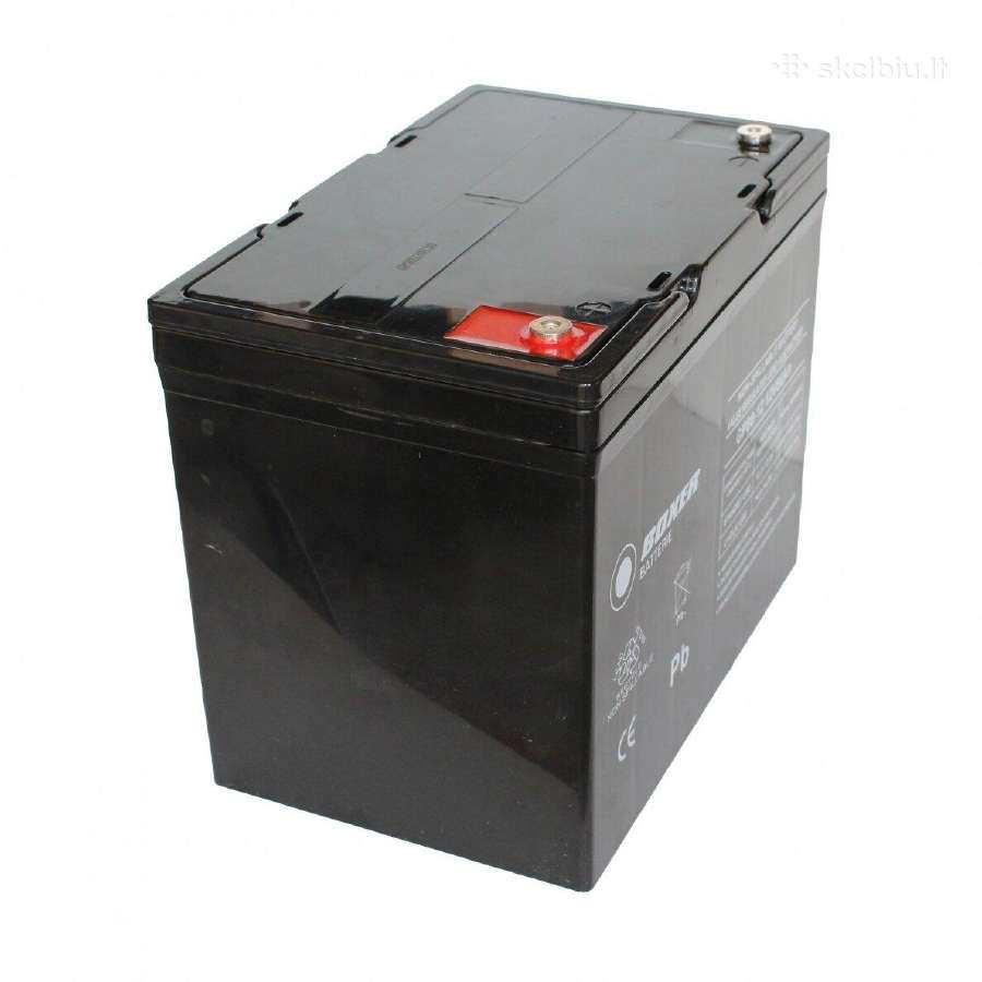 Industrinis 12v 80ah Agm akumuliatorius - nuotraukos Nr. 2