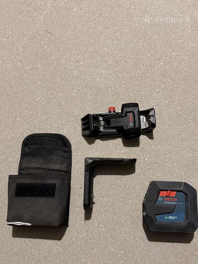 Bosch Gll 2-15 G Professional žalias lazerinis niv