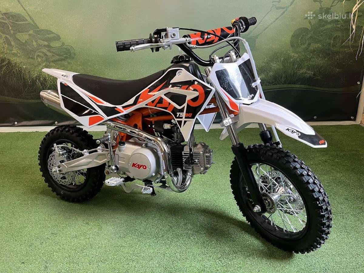 Naujas Kayo krosinis motociklas Ts90 Tt125 Tt140 - nuotraukos Nr. 4