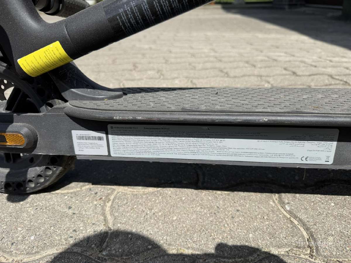 Xiaomi Mi Electric Scooter Pro 2 – tvarkingas, su - nuotraukos Nr. 2