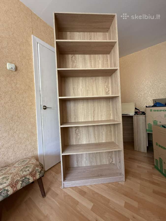 Knygų lentyna atvira spinta 6 lent. Skubiai