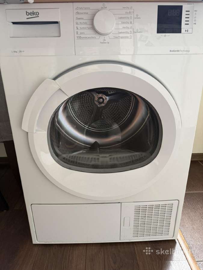 Beko Ds8452ta 8 kg šilumos siurblio džiovyklė – su