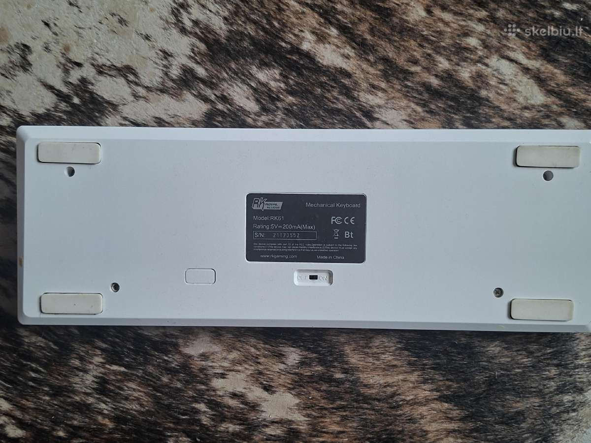 Parduodamas Rk61 Royal kludge mechanikas keyboard