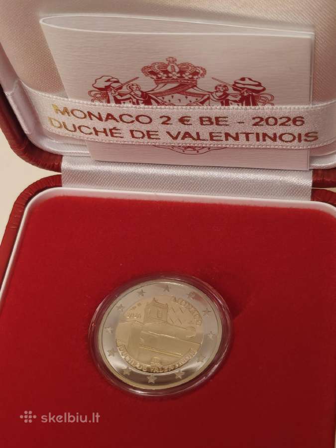 2026 Monako 2 eurų proginė moneta - nuotraukos Nr. 4
