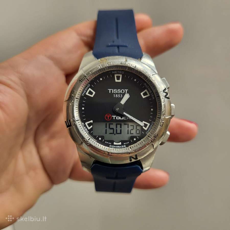 Stilingas Tissot T -touch laikrodis