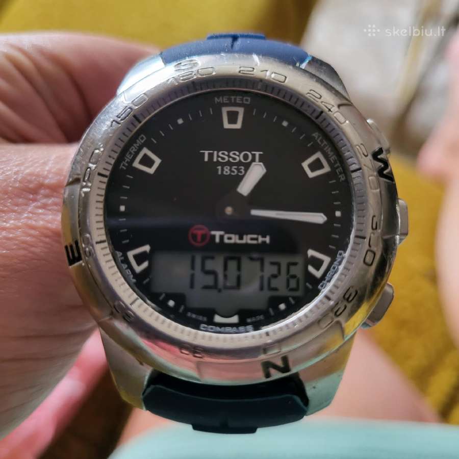Stilingas Tissot T -touch laikrodis - nuotraukos Nr. 2