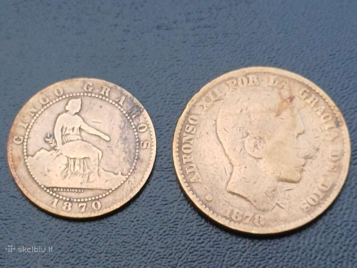 5 ir 10 centimai. Ispanija - nuotraukos Nr. 2