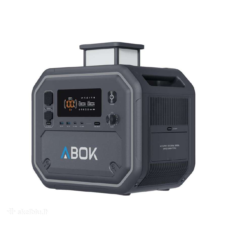 Nauja Abok 2500w energijos stotele