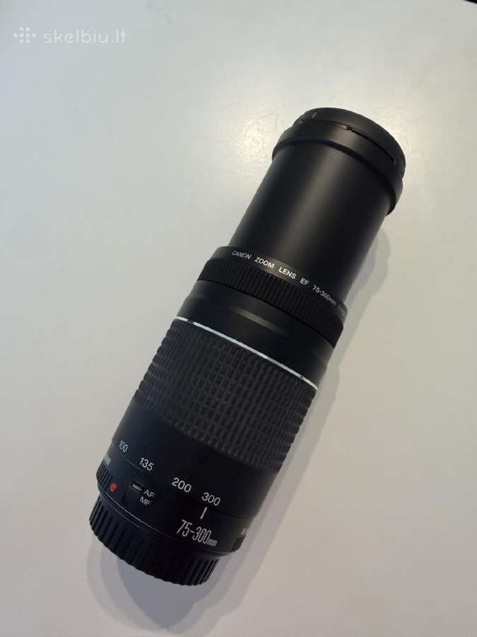 Objektyvas Canon Ef 75-300mm f/4-5.6 III
