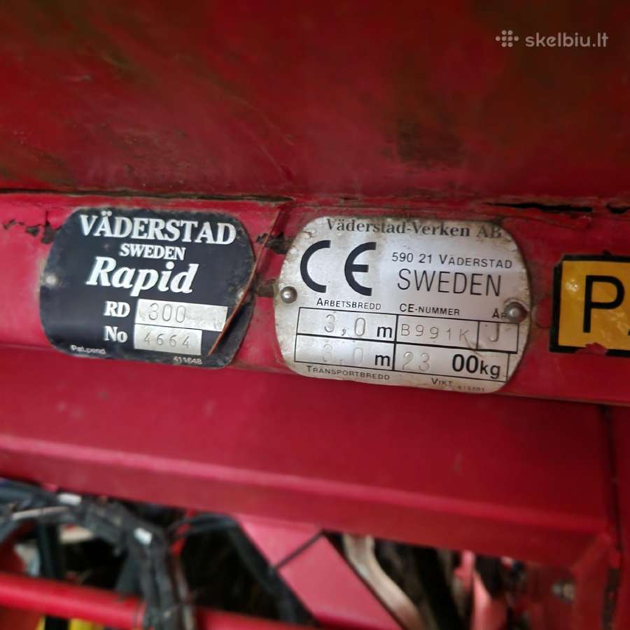 Vaderstad Rapid 3 - nuotraukos Nr. 6