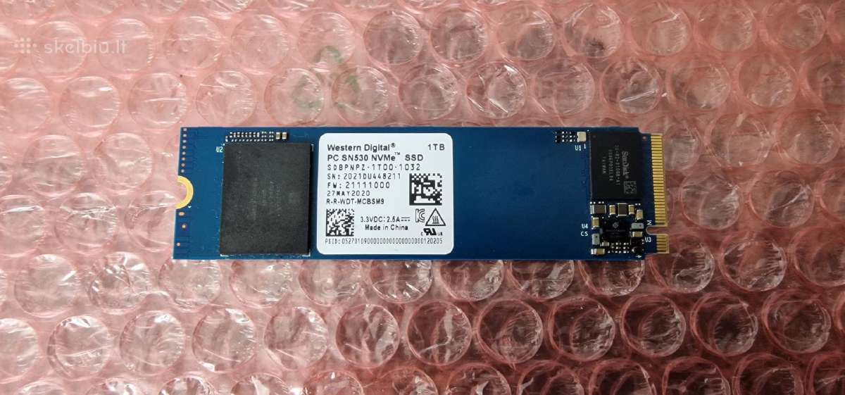 Wd 1tb SSD Sn530 M.2 2280 Nvme