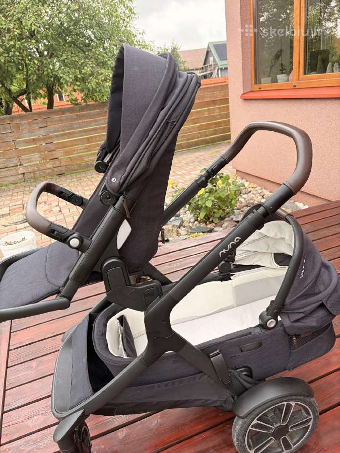 Parduodamas Nuna vežimėlis + Tutis Elo Lux - nuotraukos Nr. 7