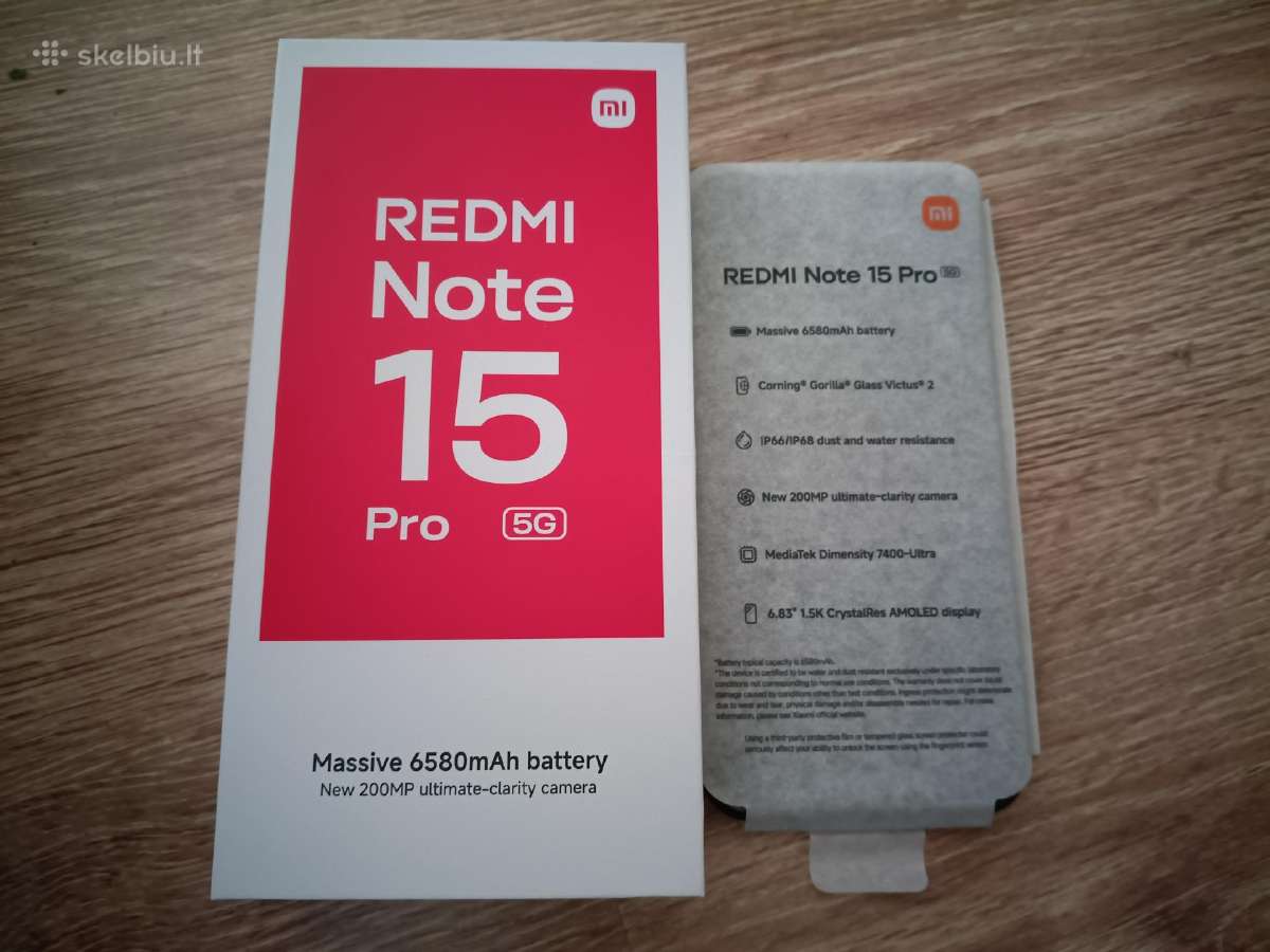 Idealus Redmi Note 15 Pro 5G 8/256gb