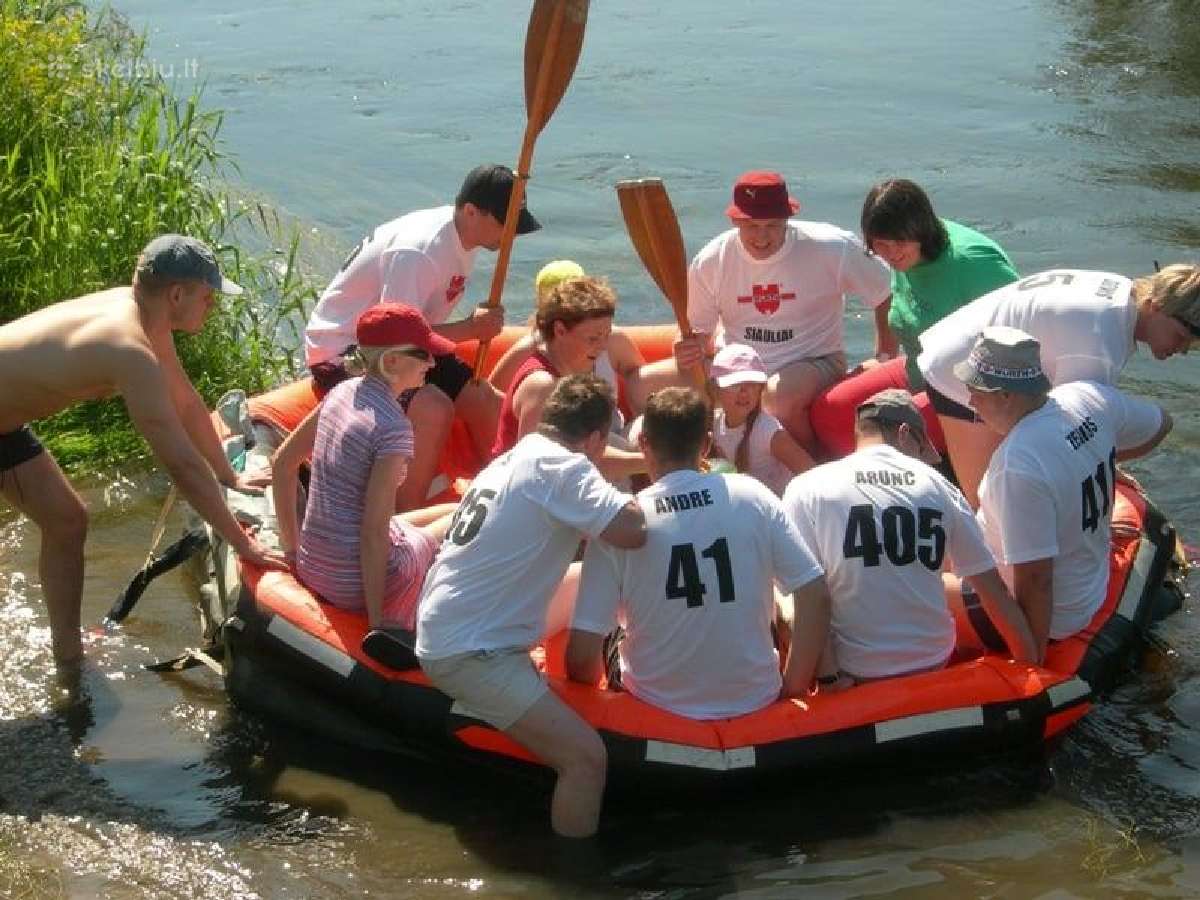 Plausto nuoma Nemunu per Kauną arba Šventąja - nuotraukos Nr. 3