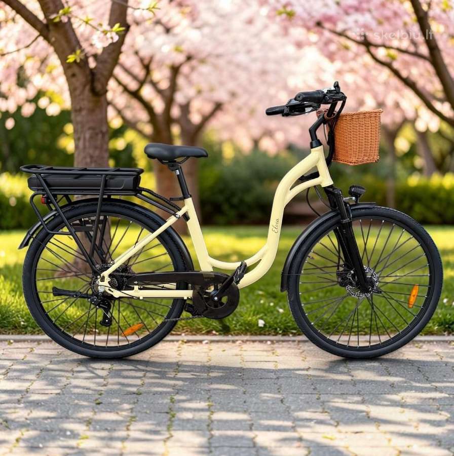 Moteriskas elektrinis dviratis Elvia 28 colių
