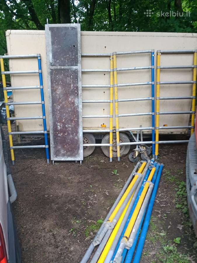 Instant75 du aukštai po 2m aukščio=4m aikštelė-2,5 - nuotraukos Nr. 2