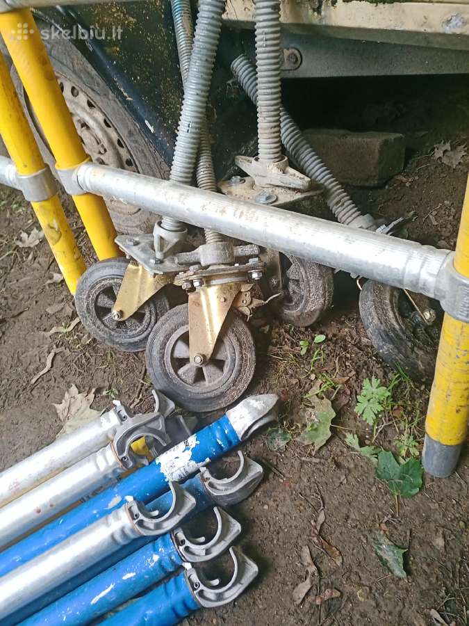 Instant75 du aukštai po 2m aukščio=4m aikštelė-2,5 - nuotraukos Nr. 4