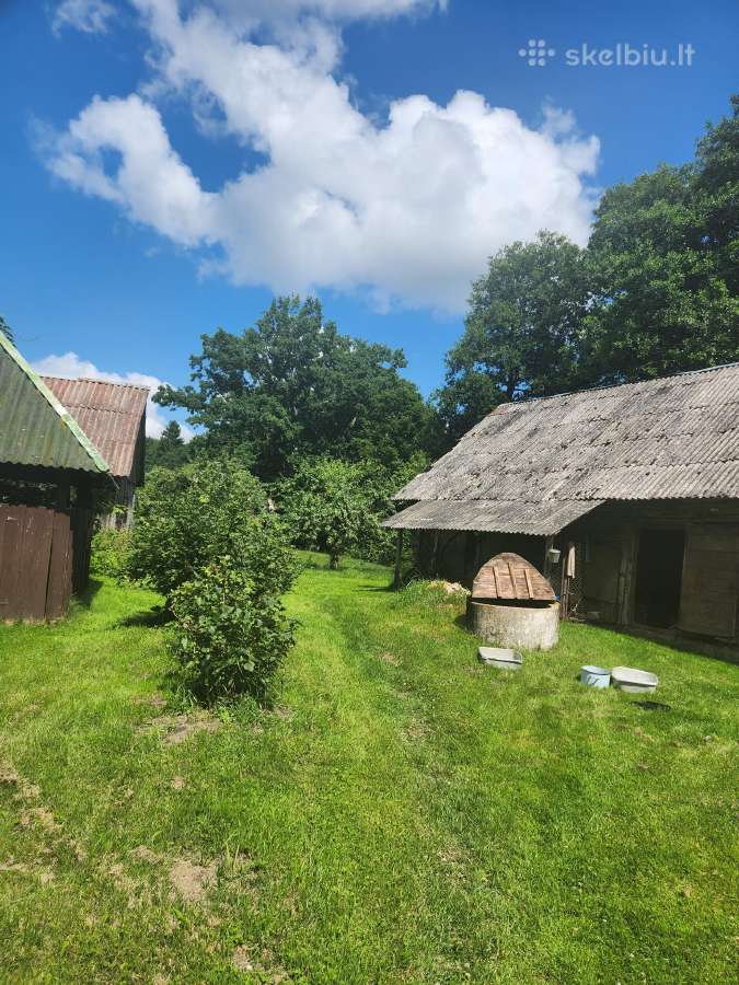 Sodybos dalis ant ežeto kranto - nuotraukos Nr. 2