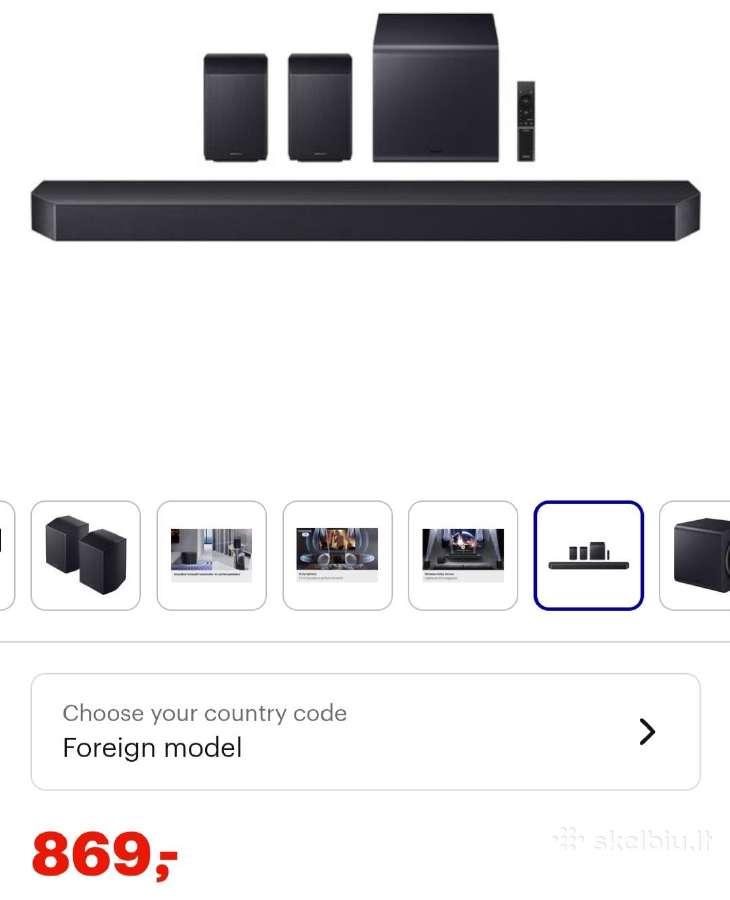 Samsung soundboard Q990f