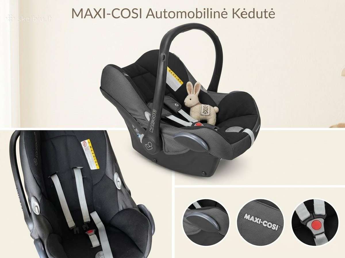 Automobilinė kėdutė kūdikiui - nuotraukos Nr. 2