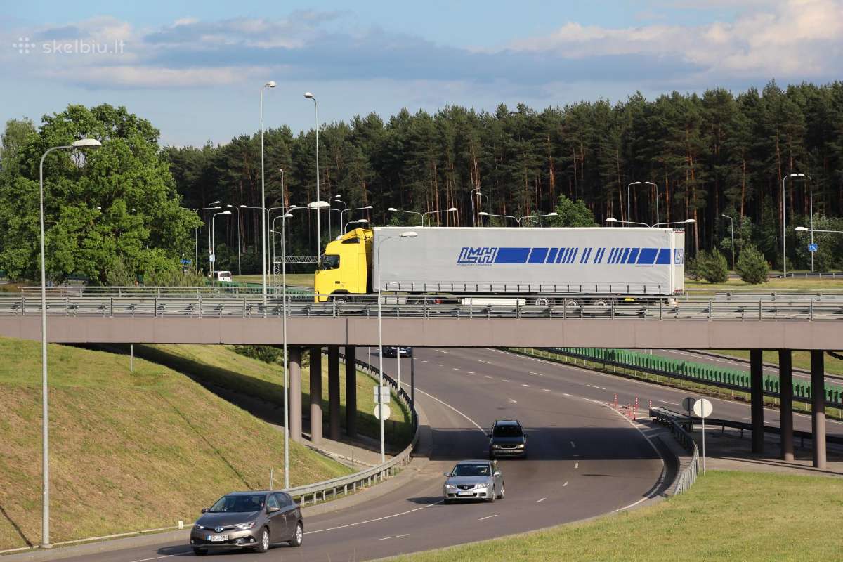 Vairuotojas, savaitiniai reisai, patogus grafikas