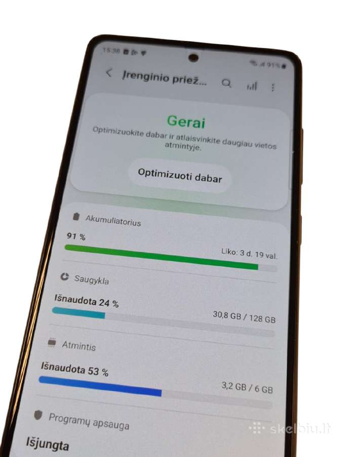 Samsung Galaxy S20 Fe 5G + 3 mėn. garantija - nuotraukos Nr. 5