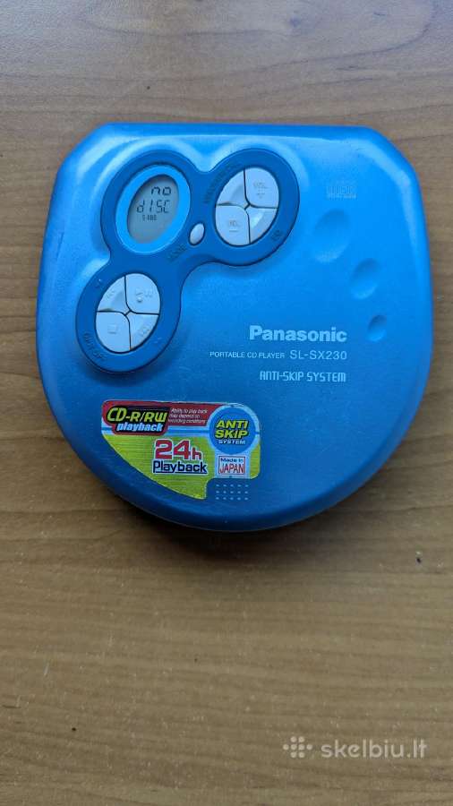 Japoniškas Panasonic SL-sx230 CD grotuvas +Dovana
