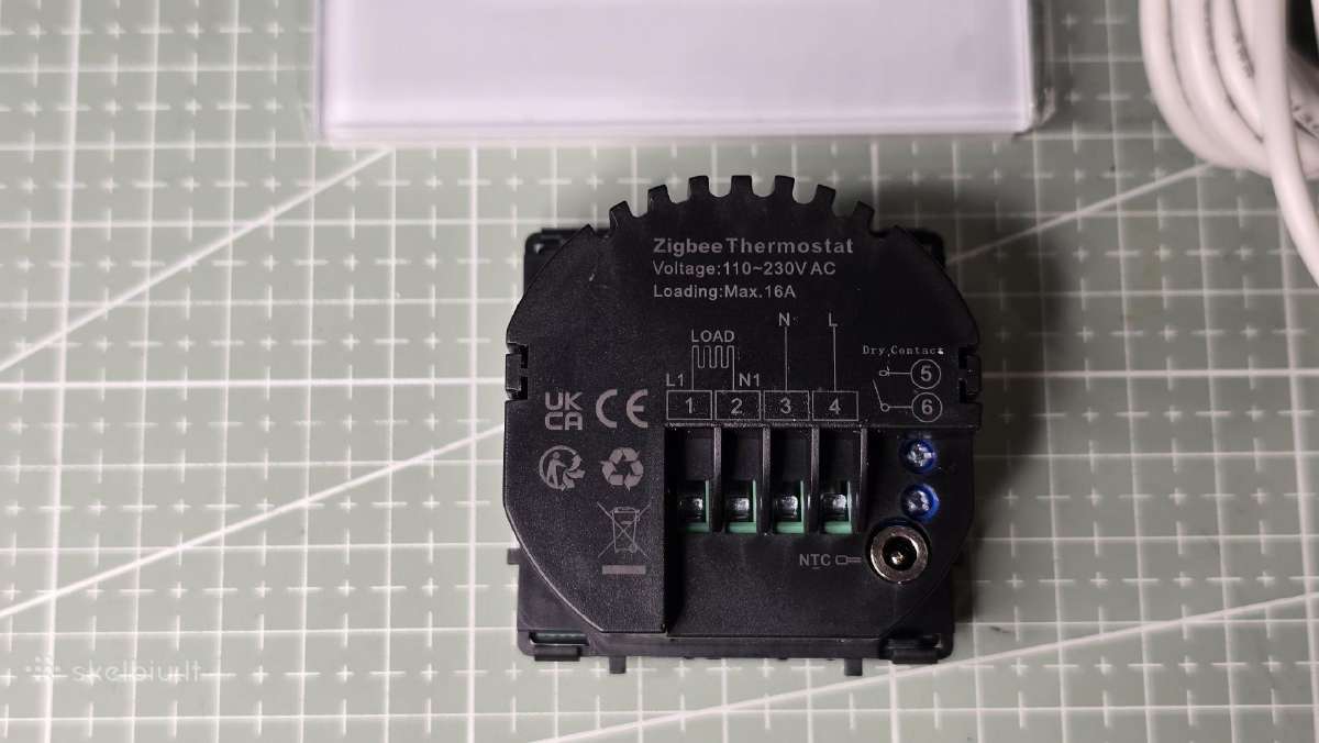 Zigbee termostatas - nuotraukos Nr. 4