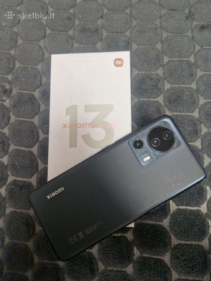 Xiaomi 13 Lite Black 8 GB RAM 256 GB - nuotraukos Nr. 9