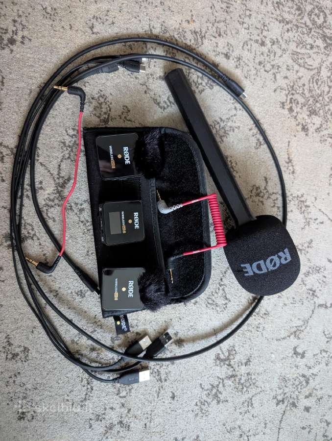 Rode Wireless Go II mikrofonai