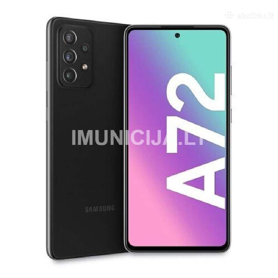 Samsung Galaxy A72 + 3 mėn. garantija