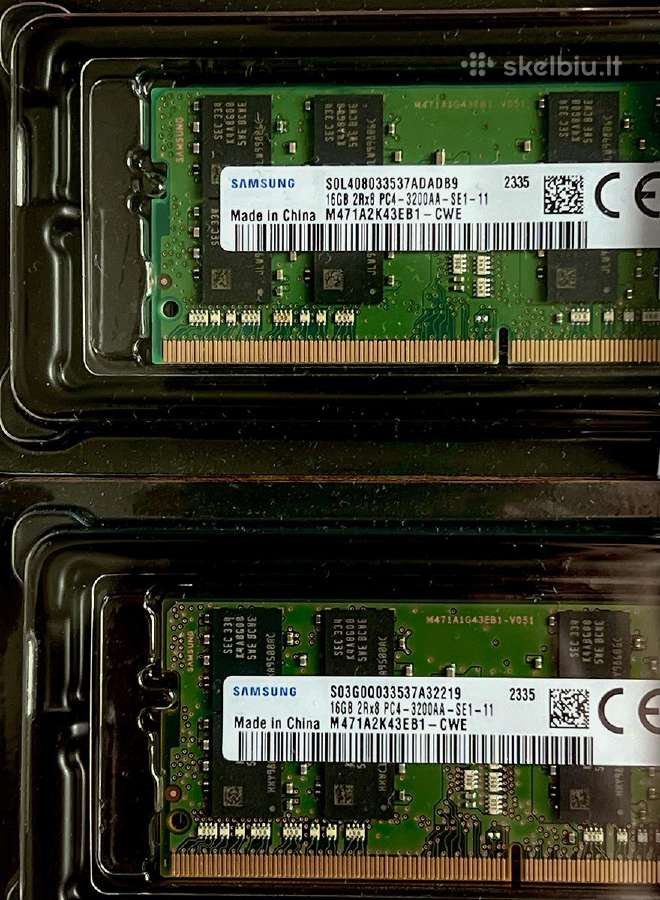 Naujas Samsung 32 GB komplektas, 216 GB Ddr4-3200