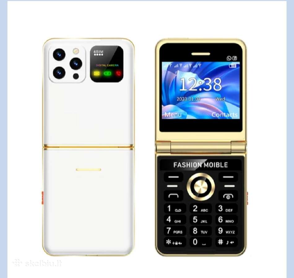 Servo Flip phone 4sim - nuotraukos Nr. 7