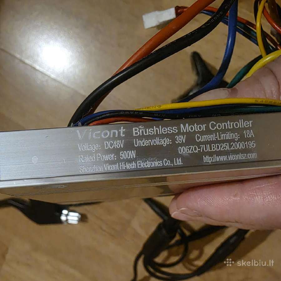 Kontrolerius Vicont Brushless 48v 500w 18a