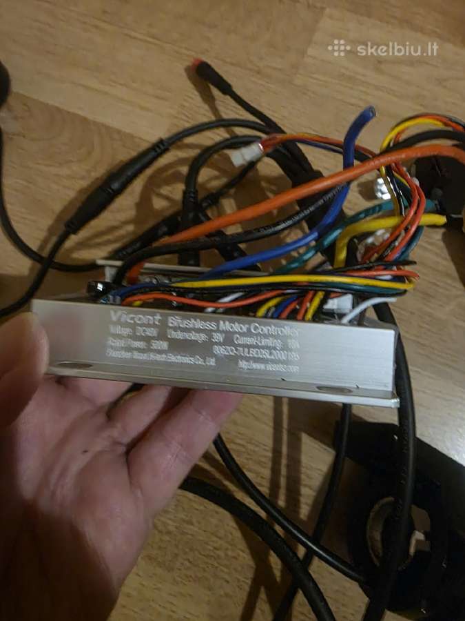 Kontrolerius Vicont Brushless 48v 500w 18a - nuotraukos Nr. 14