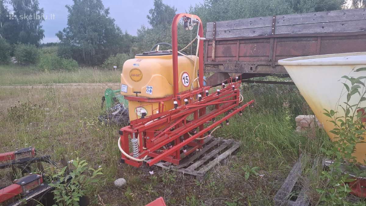 Jarmet pakabinamas 400l purkštuvas - nuotraukos Nr. 4