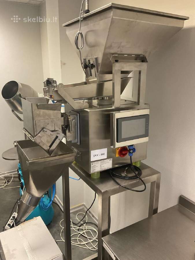 Parduodamas svorinis dozatorius biriems produktams