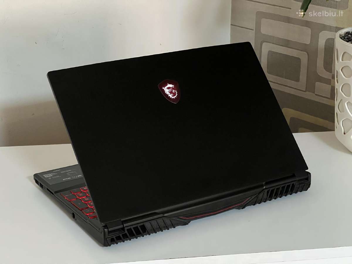 Parduodamas Msi Gl65 su Gtx1660ti, I7-9k, 120hz. - nuotraukos Nr. 7