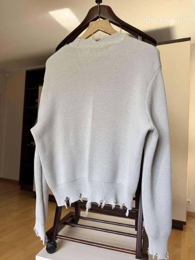 Bershka vyriškas plėšytas megztinis - nuotraukos Nr. 16
