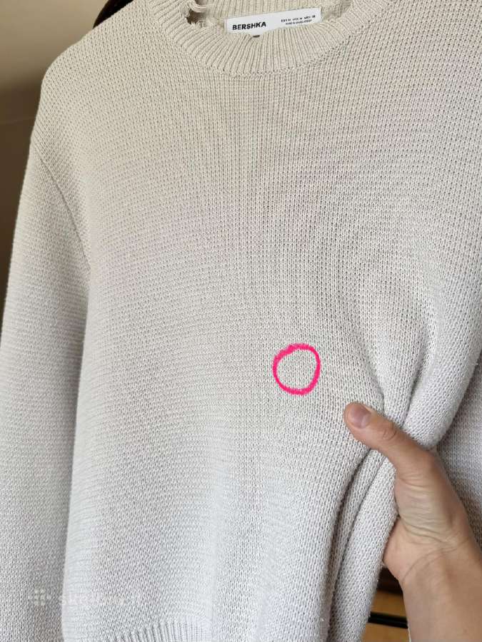 Bershka vyriškas plėšytas megztinis - nuotraukos Nr. 19