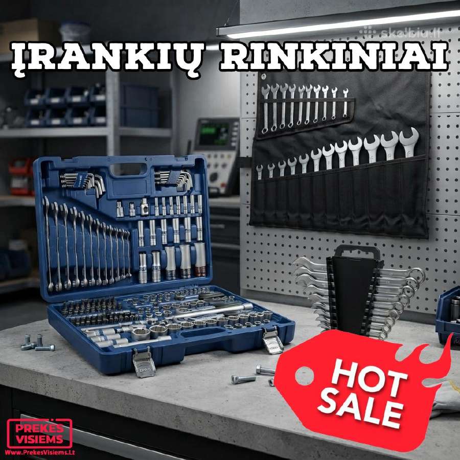 Rankinių įrankių rinkiniai, Pigiausiai!