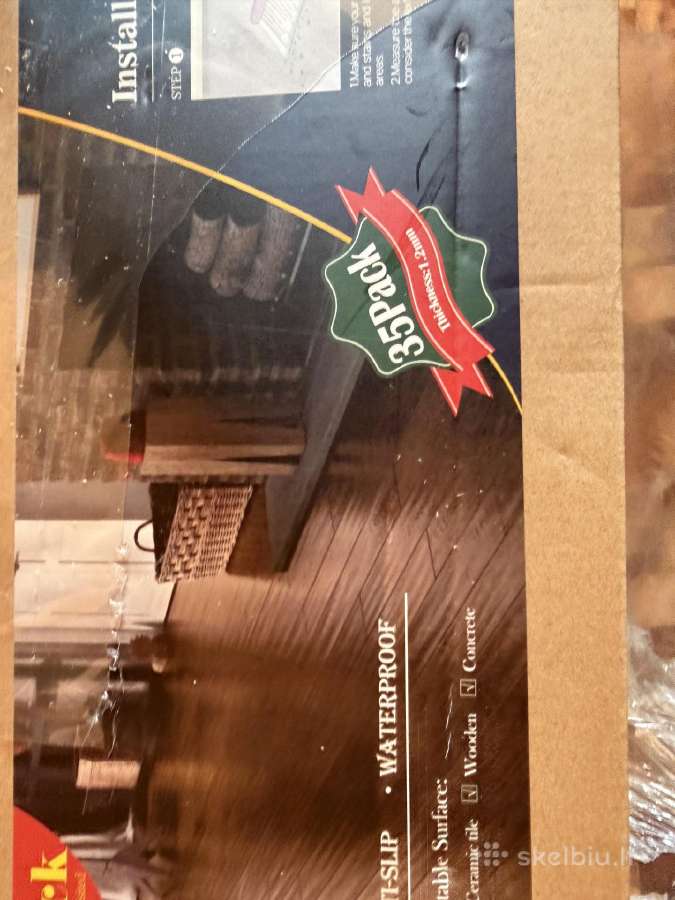 Lipnios vinilinės grindų lentelės, 35 vnt. 90 15 - nuotraukos Nr. 7