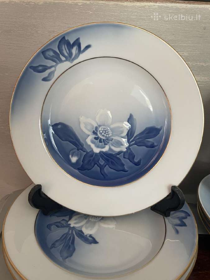 B&g Christmas Rose porceliano trio Nr. 464/616 - nuotraukos Nr. 3