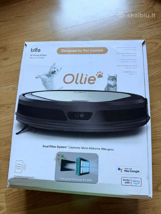 Siurblys robotas Trifo Ollie (galingas, idealus gy