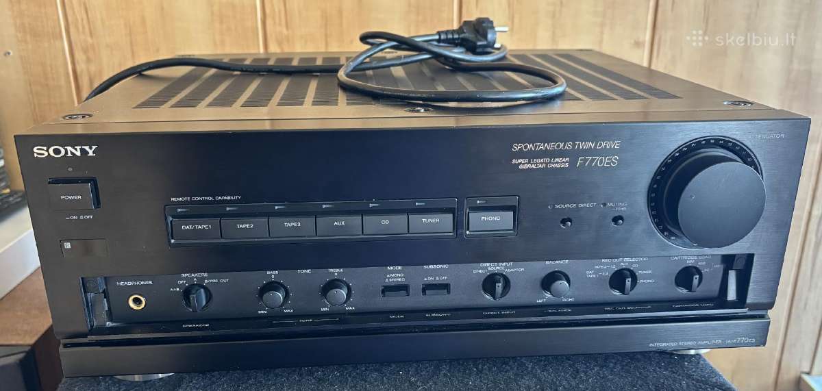 Sony Ta-f770es - nuotraukos Nr. 2