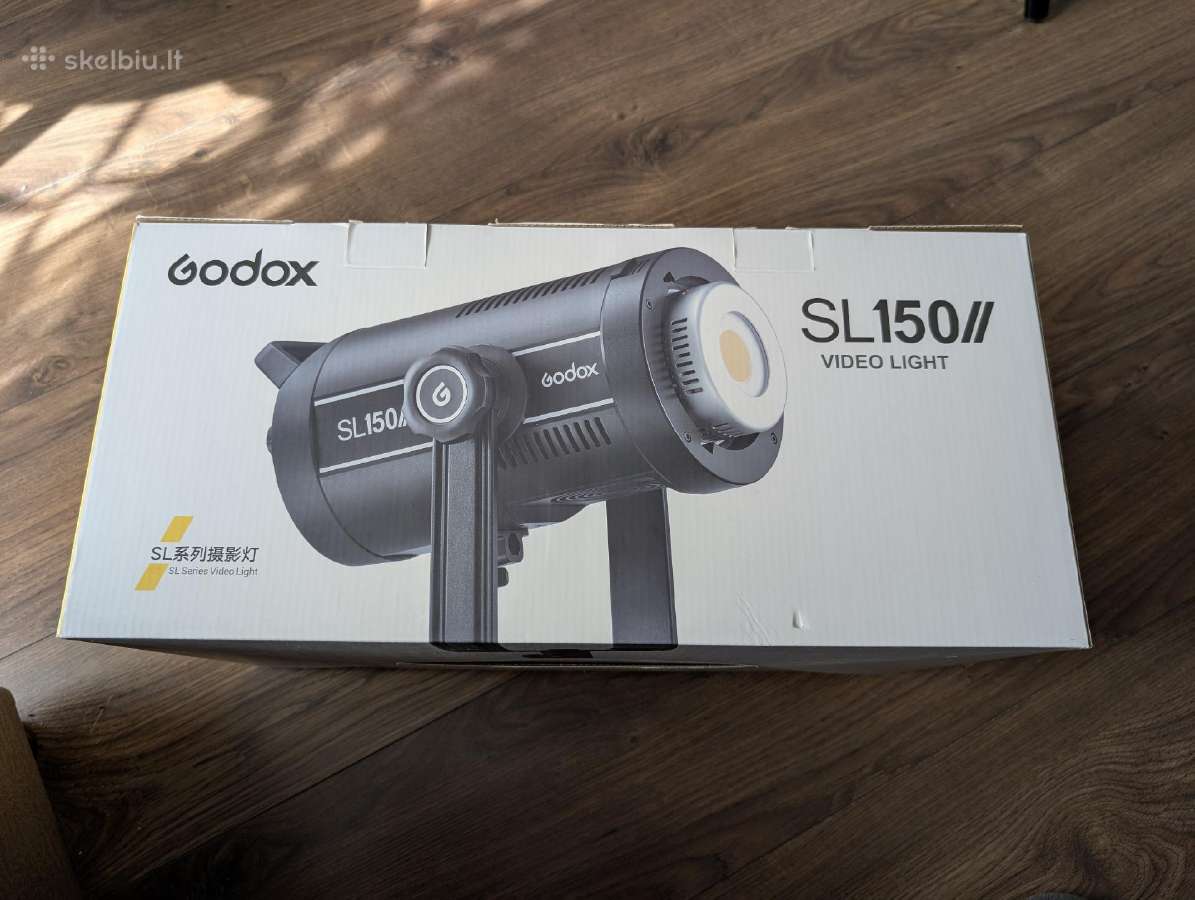 Godox Sl150ii studijinio apšvietimo rinkinys - nuotraukos Nr. 2
