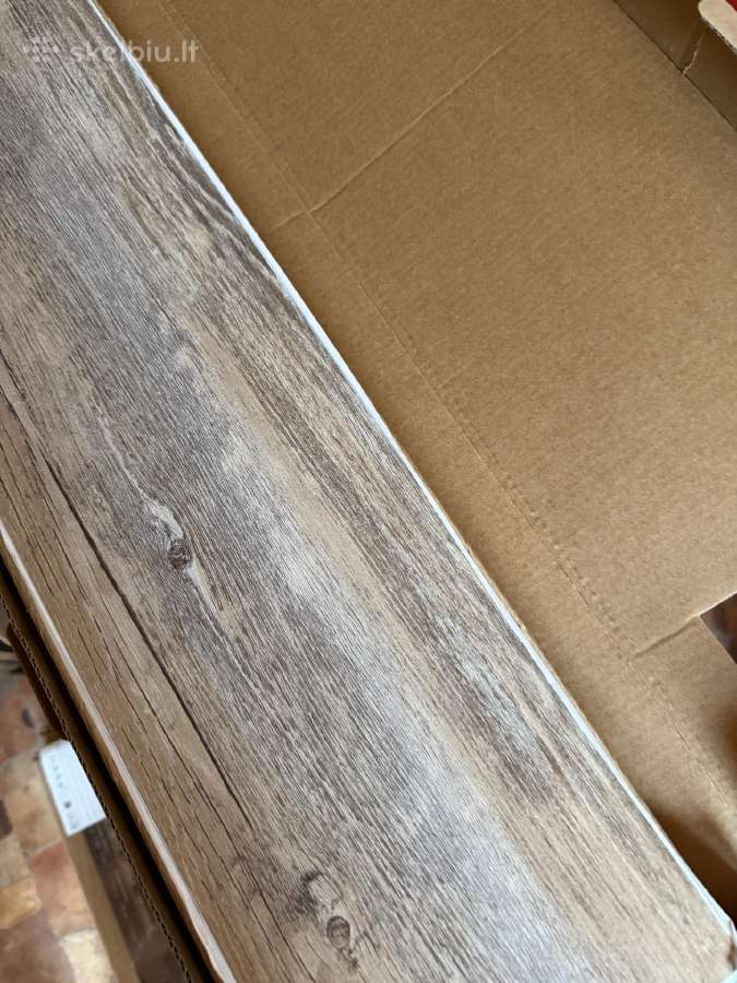 Lipnios vinilinės grindų lentelės medžio imitacija - nuotraukos Nr. 7