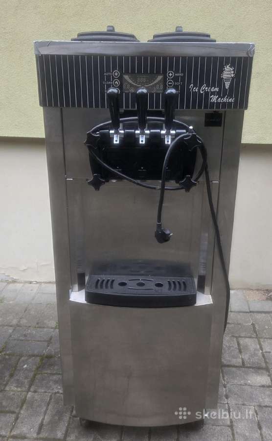 Parduodu naudotą minkštų ledų aparatą